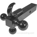 Ball trailer hitch for mottakerbil tauing